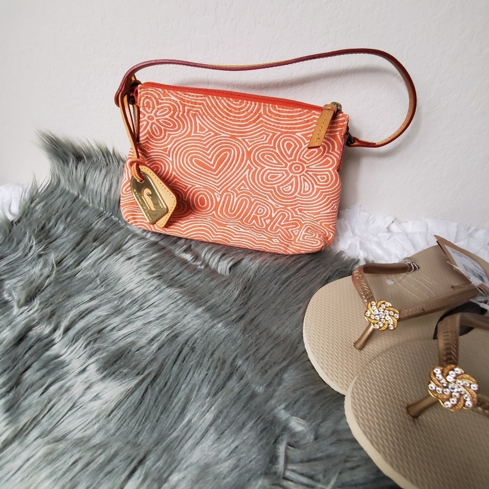 Dooney & Bourke orange handbag